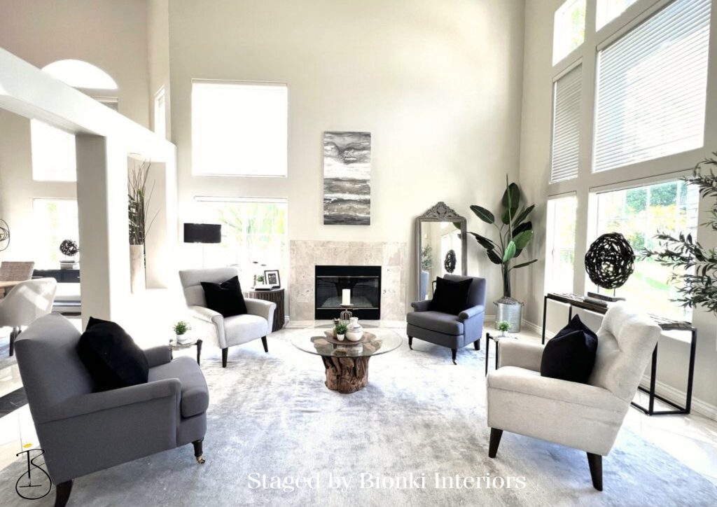 Los Angeles, CA – Some Living Room Staging Tips from Certified Home Stagers - Bionki Interiors