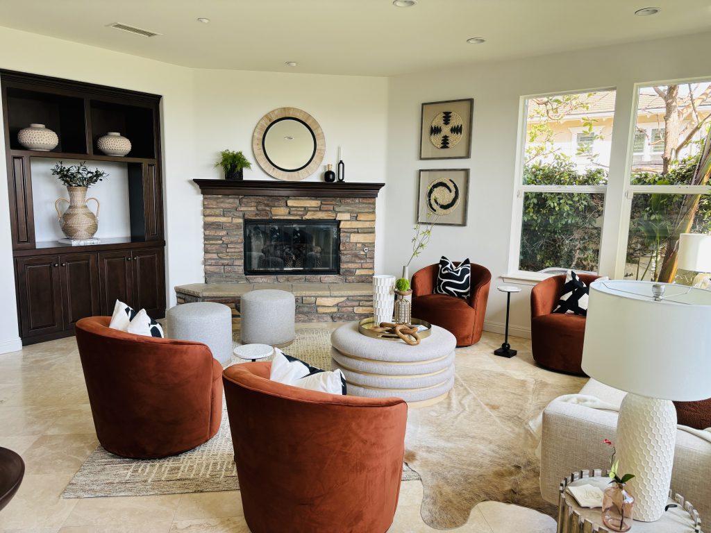 Pasadena, CA – Home Staging Services Using Neutrals With Pops of Color Buyers Love - Bionki Interiors