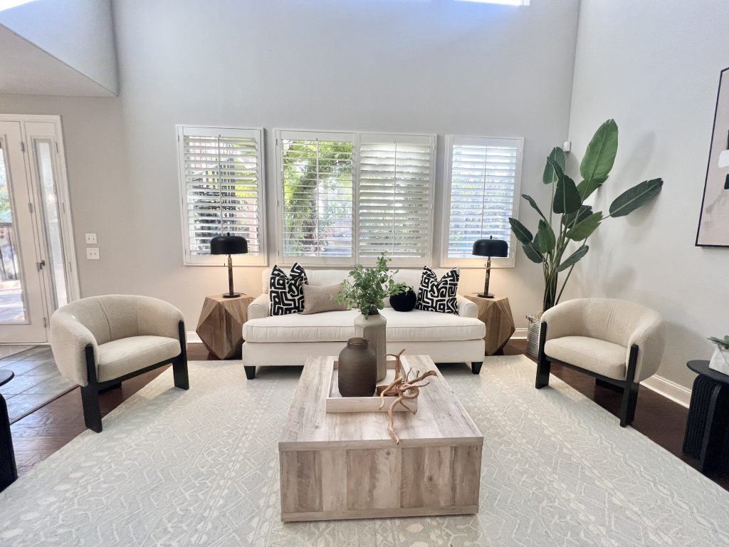 Anaheim, CA – Real Estate Stagers Use Statement Lighting to Elevate Any Room Fast - Bionki Interiors